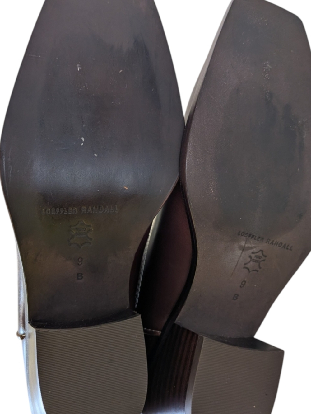 Randall Loeffler Espresso Vachetta with Tulips Wilder Boots...Size 9 - Picture 9 of 10